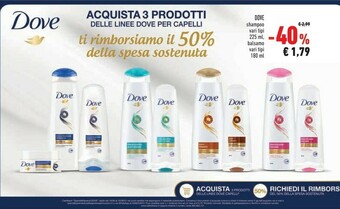 Conad Dove Shampoo offerta