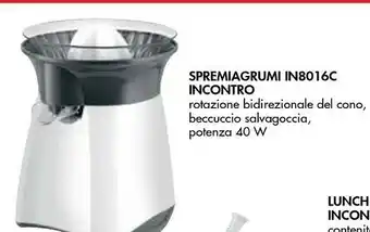 Bennet Incontro Spremiagrumi In8016 16c offerta