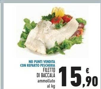 Conad Baccalà offerta