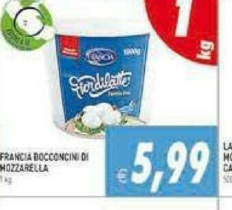 Supermercati Agorà Mozzarella offerta