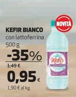 Coop Granarolo Kefir Bianco Con Lattoferrina offerta