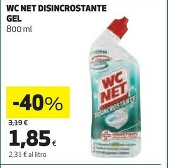 Coop Wc net Disincrostante Gel offerta