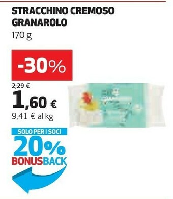 Coop Granarolo Stracchino Cremoso 170 G(ml) offerta