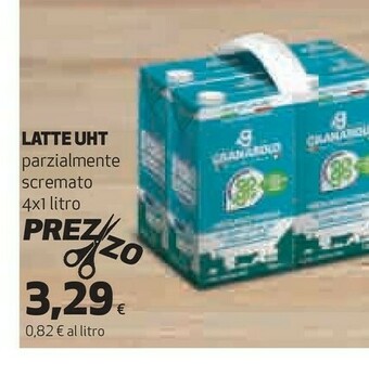 Coop Granarolo Latte Uht Parzialmente Scremato offerta