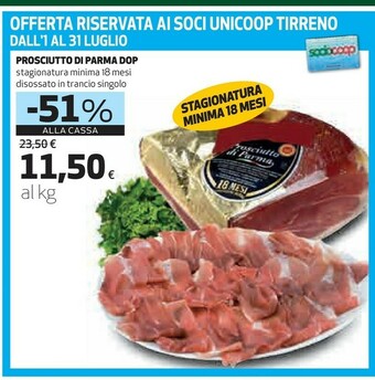Coop Coop Prosciutto Di Parma Dop offerta