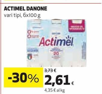 Coop Actimel danone offerta