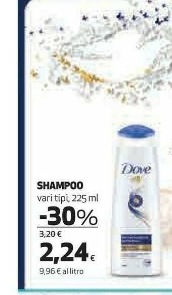 Coop Dove Shampoo Idratante offerta