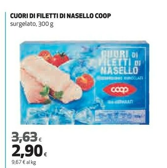 Coop Coop - Cuori Di Filetti Di Nasello 300 G(ml) offerta