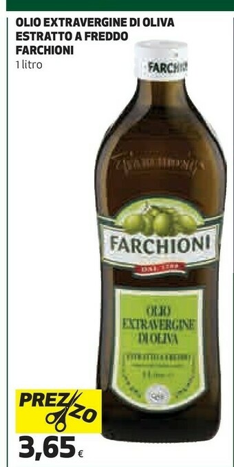 Coop Farchioni Olio Extravergine Di Oliva Estratto A Freddo 1000 G(ml) offerta