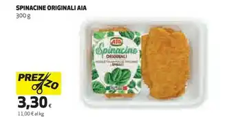 Coop Aia Spinacine Cotoletta Con Pollo E Tacchino E Spinaci In Foglia Spinacine 300 G(ml) offerta