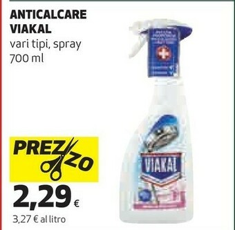 Coop Viakal Anticalcare Spray offerta