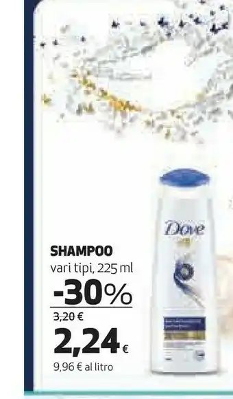 Coop Dove Shampoo Idratante offerta