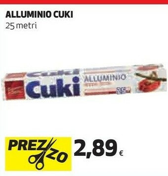 Coop Cuki Alluminio offerta
