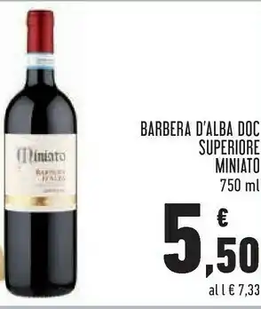 Miniato Barbera Alba Doc Superiore