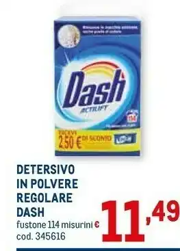 Metro Dash Sgrassatore offerta