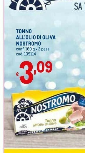 Metro Nostromo Tonno offerta