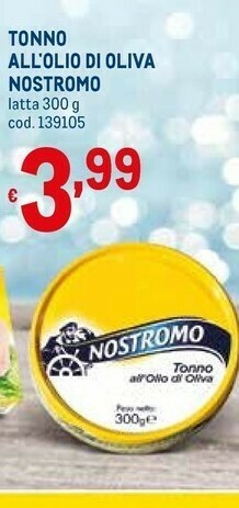 Metro Nostromo Tonno offerta