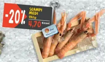 Sapore di Mare Scampi Medi 350g offerta