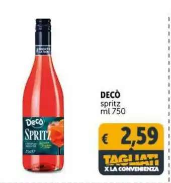 Deco Maxistore Decò spritz 750 ml offerta