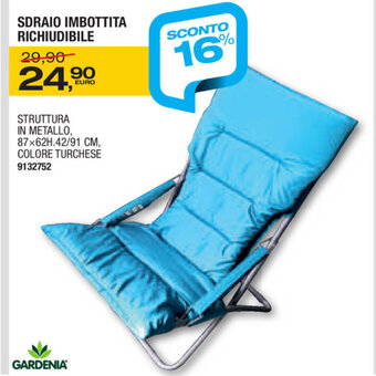 Bricofer Sdraio Imbottita Richiudible offerta