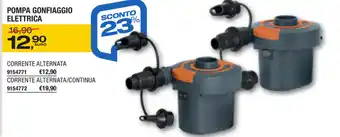 Bricofer Pompa Gonfiaggio Elettrica offerta