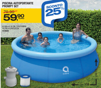 Bricofer Piscina Autoportante Prompt Set offerta