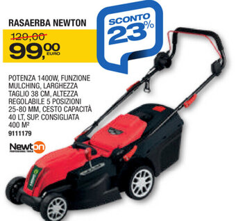 Bricofer Rasaerba Newton offerta