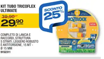 Kit Tubo Tricoflex Ultimate