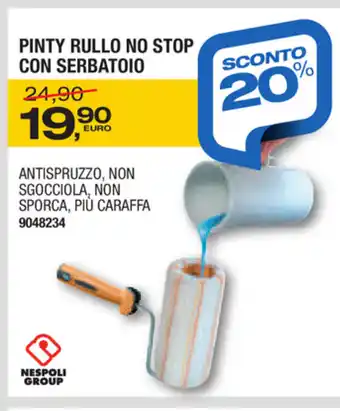 Pinty Rullo No Stop Con Serbatoio