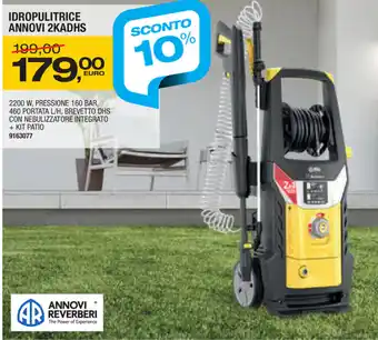Bricofer Idropulitrice Annovi 2Kadhs offerta
