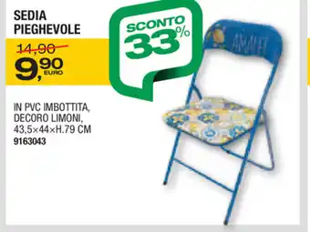 Bricofer Sedia Pieghevole offerta