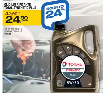Bricofer Olio Lubrificante Total Synthetic Plus offerta