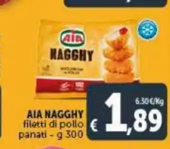 Deco Maxistore AIA Nagghy filetti di pollo panati 300g offerta