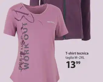 NKD T-shirt tecnica taglia M-2XL offerta