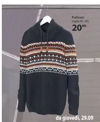 Pullover taglia M-2XL