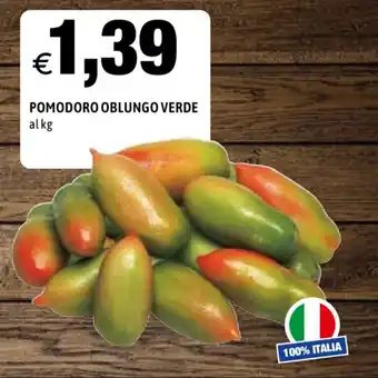 Hurrà Pomodoro Oblungo Verde offerta