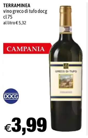 Terraminea vino greco di tufo docg 75cl