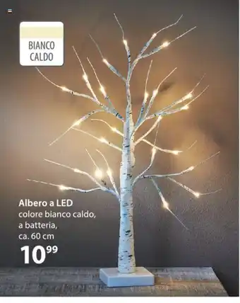 NKD Albero a Led ca. 60 cm offerta