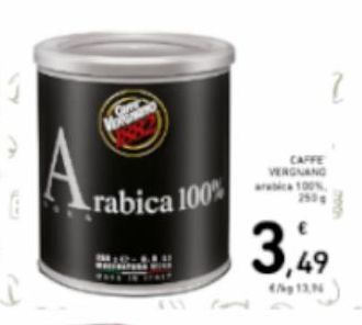 Conad Caffè vergnano offerta