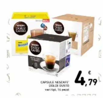 Conad Capsule nescafè dolce gusto offerta