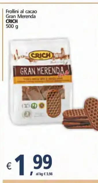 Crich Frollini al cacao Gran Merenda 500 g