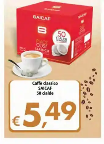 Alter Discount Saicaf Caffè classico 50 cialde offerta