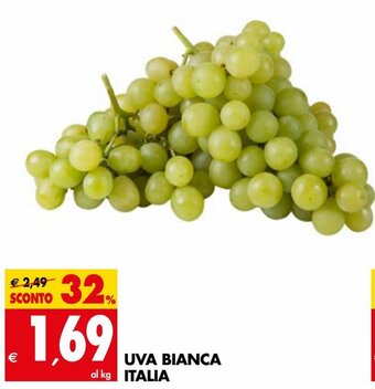 Tigros Uva Bianca Italia offerta