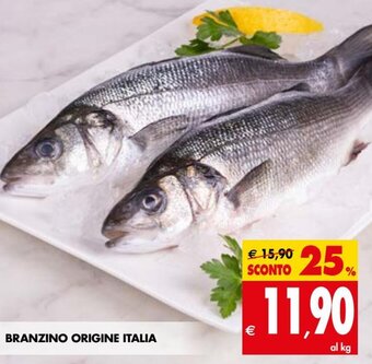 Tigros Branzino Origine Italia offerta