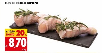 Tigros Fusi di Pollo Ripieni offerta