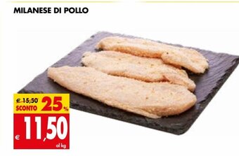 Tigros Milanese di Pollo offerta