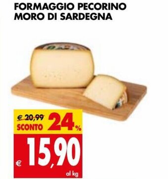 Tigros Formaggio Pecorino Moro di Sardegna offerta