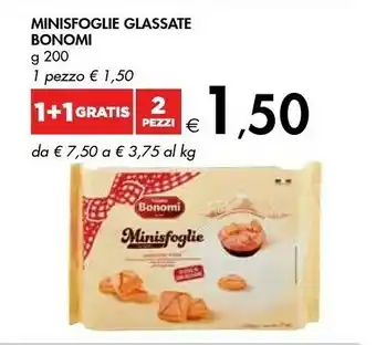 Bennet Forno bonomi Sfogliatine Glassate 200 G(ml) offerta