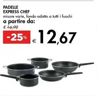 Bennet Express Chef Padelle offerta