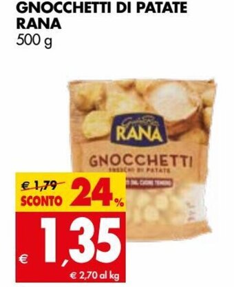 Tigros Rana Gnocchetti di Patate 500 g offerta